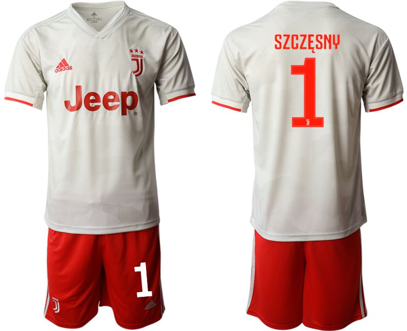 Men 2019-2020 club Juventus FC hoaway #1 white Soccer Jerseys->tottenham jersey->Soccer Club Jersey